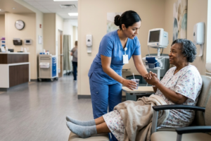 Nurse staffing agency Texas professionals at work