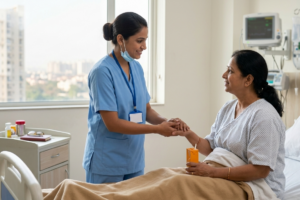 nurse staffing agency California providing patient care