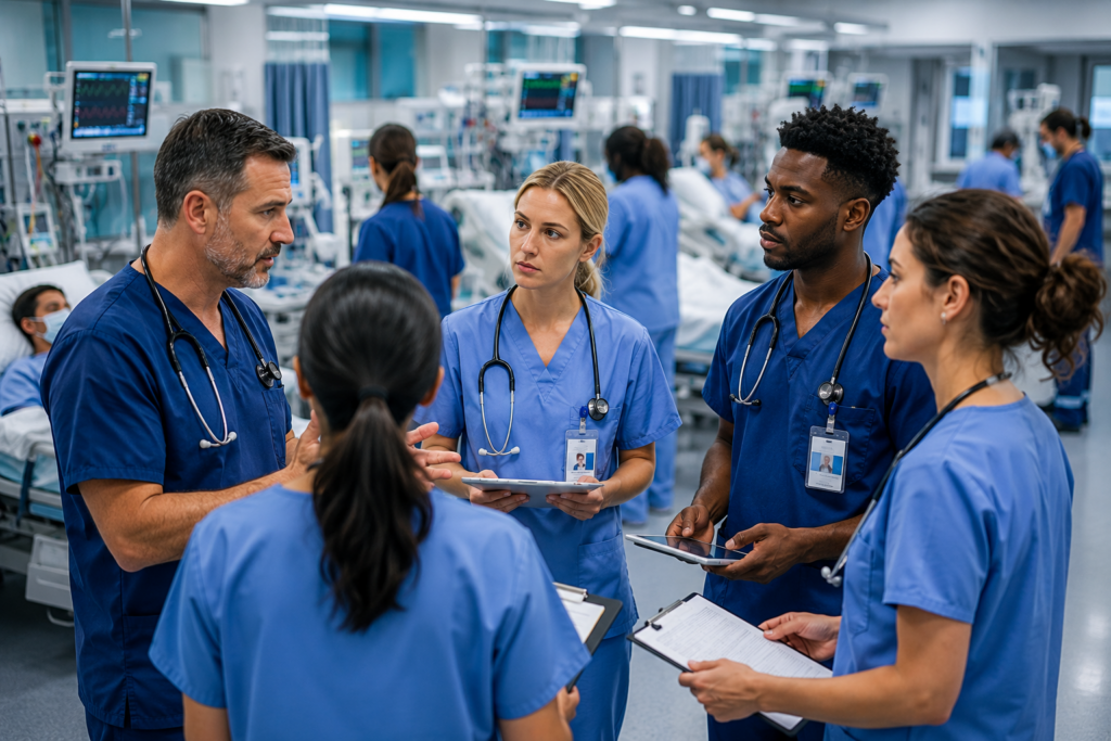 ICU Staffing Strategies helping hospitals scale critical care teams during patient surges