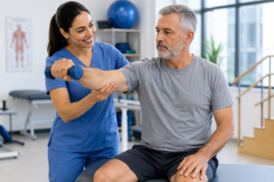 Allied healthcare professionals improving patient outcomes after COVID-19