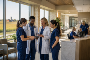 Registered nurse jobs Midwest rural healthcare careers