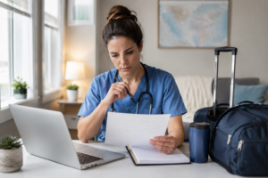 California travel nurse contract checklist before accepting California nursing contracts